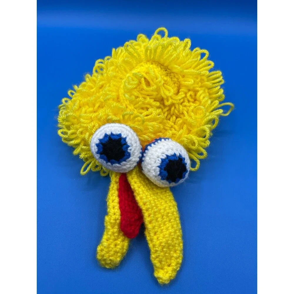 Sesame Street Big Bird Knit Toddler Baby Beanie Winter Hat Cap